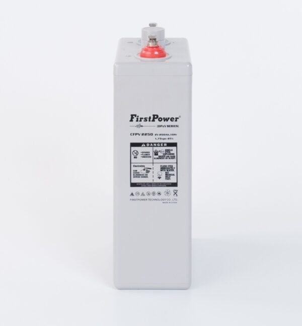 Bateria SecPower Chumbo-ácido Gel OPzV 2V 250Ah Homologada Anatel - Imagem 2