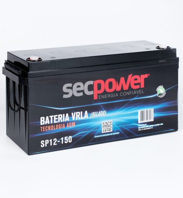 Bateria SecPower Chumbo-ácido VRLA AGM 12V 150Ah - Imagem 2