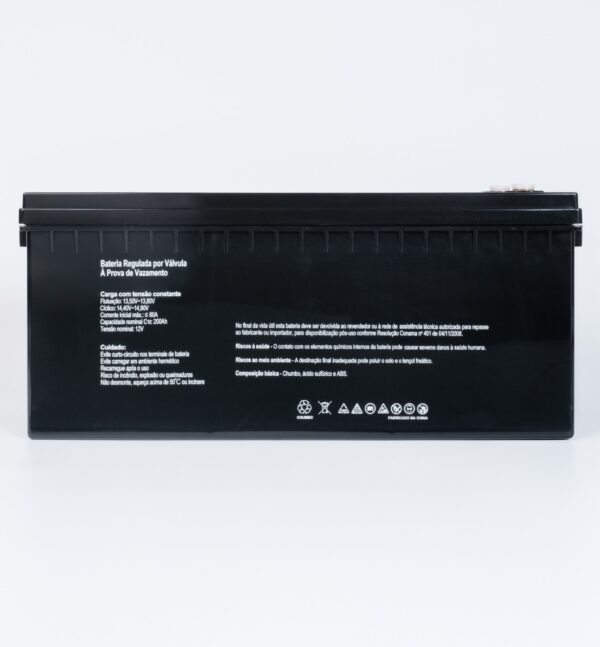 Bateria SecPower Chumbo-ácido VRLA AGM 12V 200Ah - Imagem 4