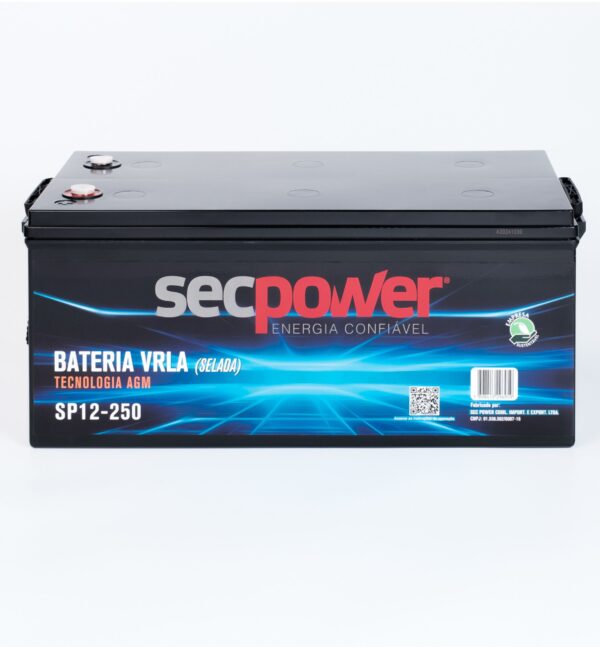 Bateria SecPower Chumbo-ácido VRLA AGM 12V 250Ah - Imagem 2